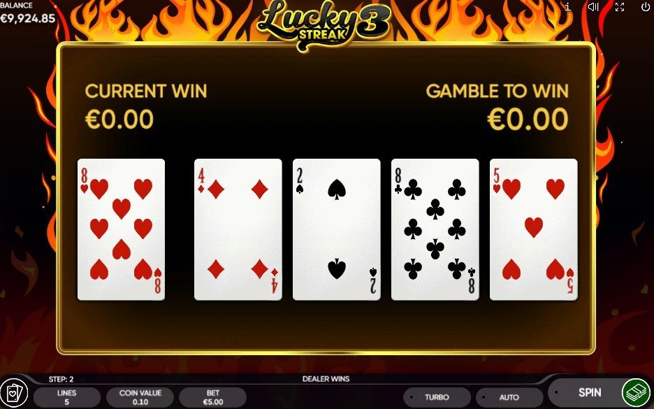 Lucky Streak 3 Gamble 