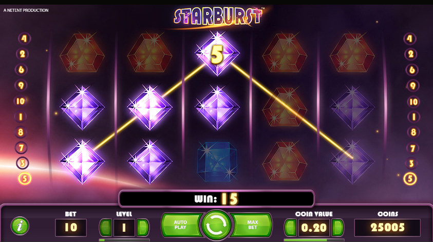 Lojërat e kazinosë - Starburst