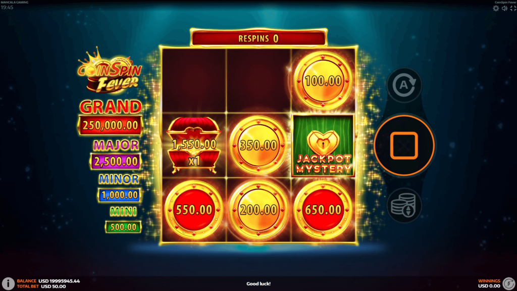 CoinSpin Fever Slot