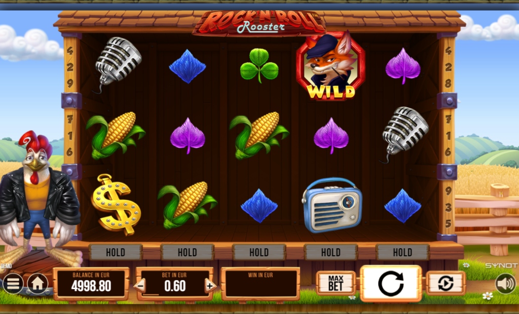 Rock n Roll Rooster Slot